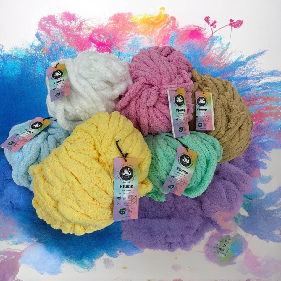 Cygnet's Flump, perfect for finger knitting!
