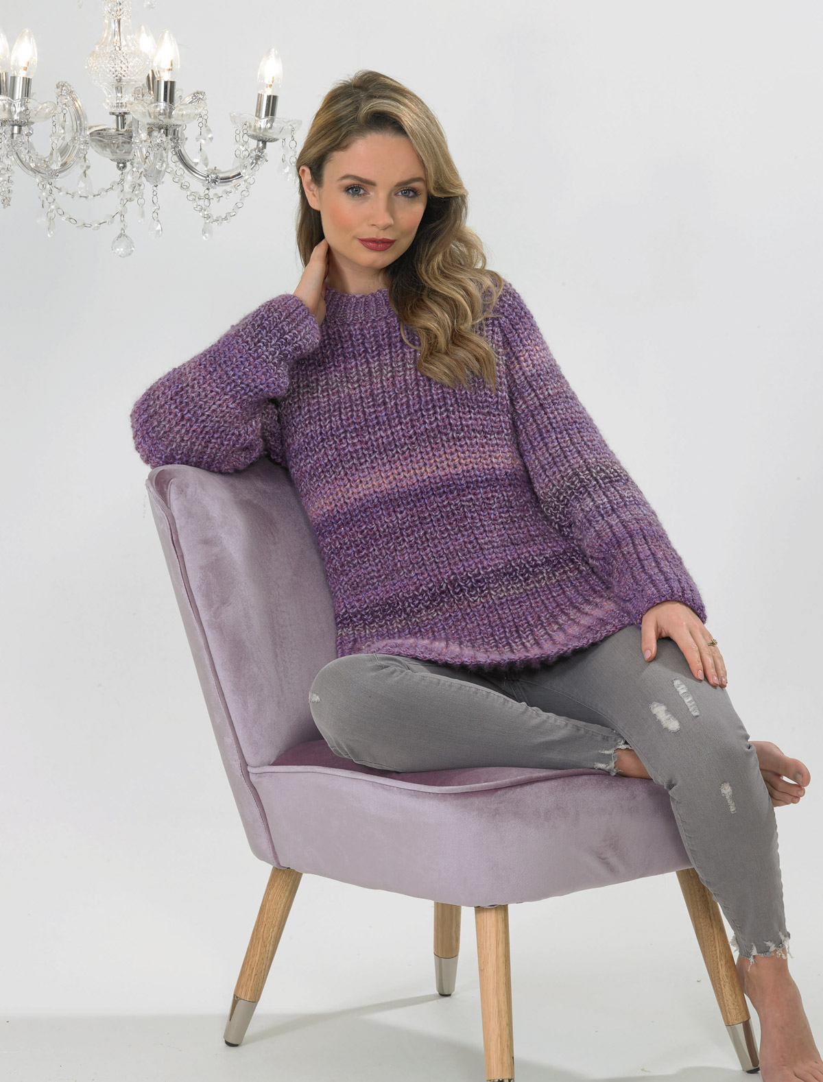 James C. Brett Knitting Pattern JB563 Leaflet
