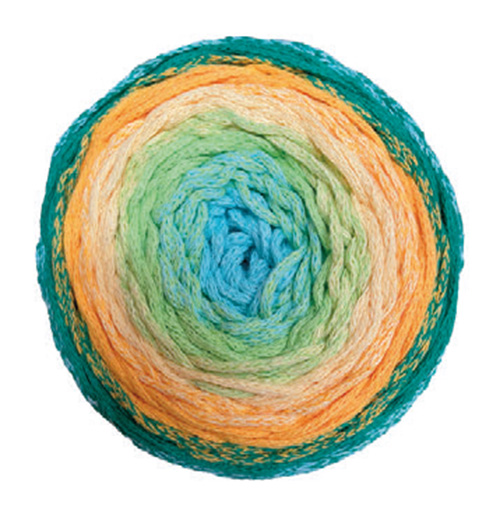 James C Brett Chainy Cotton Cake Recycled Yarn